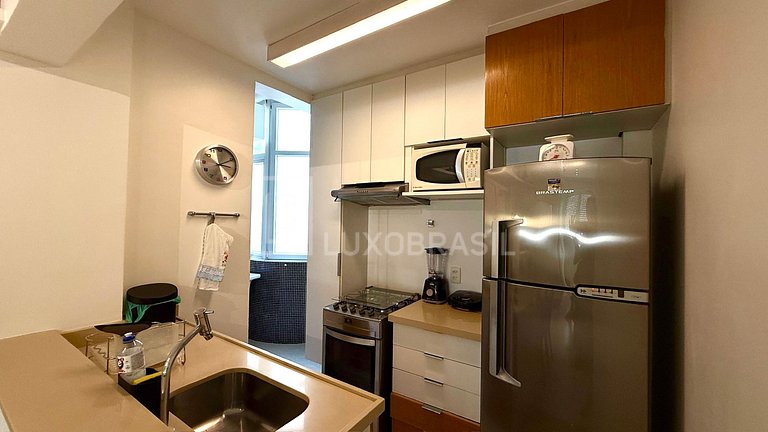 RJ906 - Apartamento Aluguel Fixo 01 Suíte na Dias Ferreira -