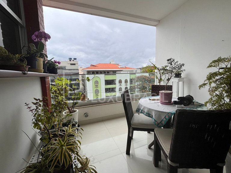 LB - RJ972 Apartamento 57 m² à venda no Barra Beach – R$ 1.3