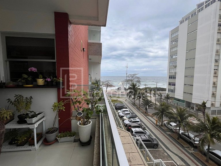 LB - RJ972 Apartamento 57 m² à venda no Barra Beach – R$ 1.1