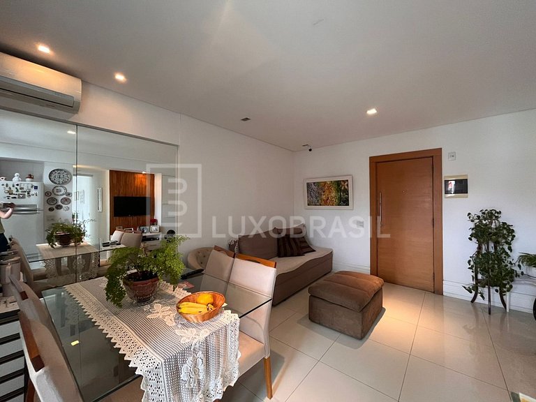 LB - RJ972 Apartamento 57 m² à venda no Barra Beach – R$ 1.1
