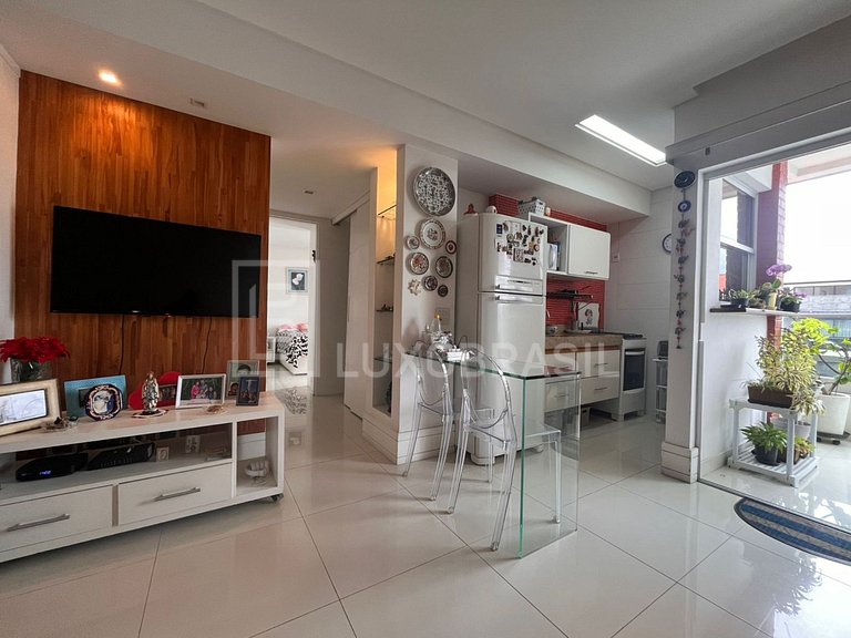 LB - RJ972 Apartamento 57 m² à venda no Barra Beach – R$ 1.3