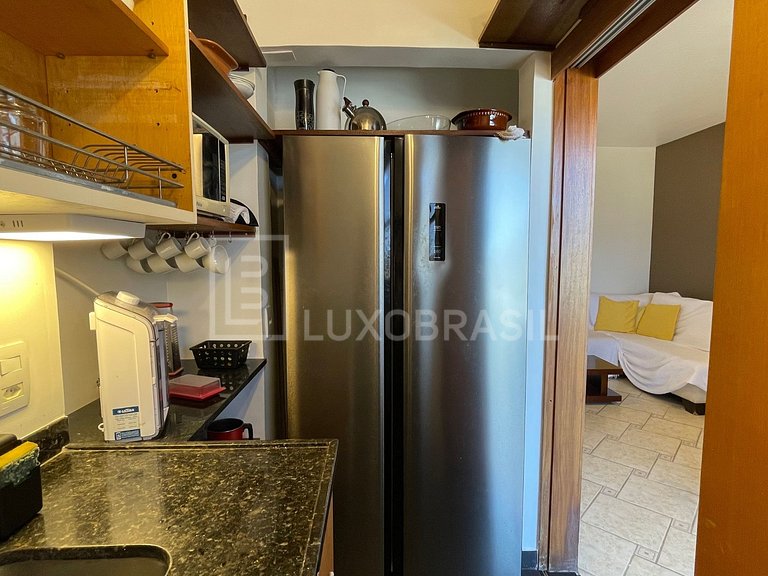 LB - RJ132 Flat Alto Padrão no Barra Beach – Aluguel por Tem