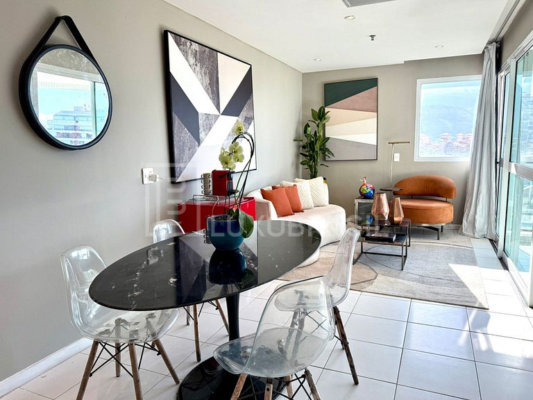 LB - RJ974 Flat 52 m² no Hotel Wyndham | Aluguel de Temporad
