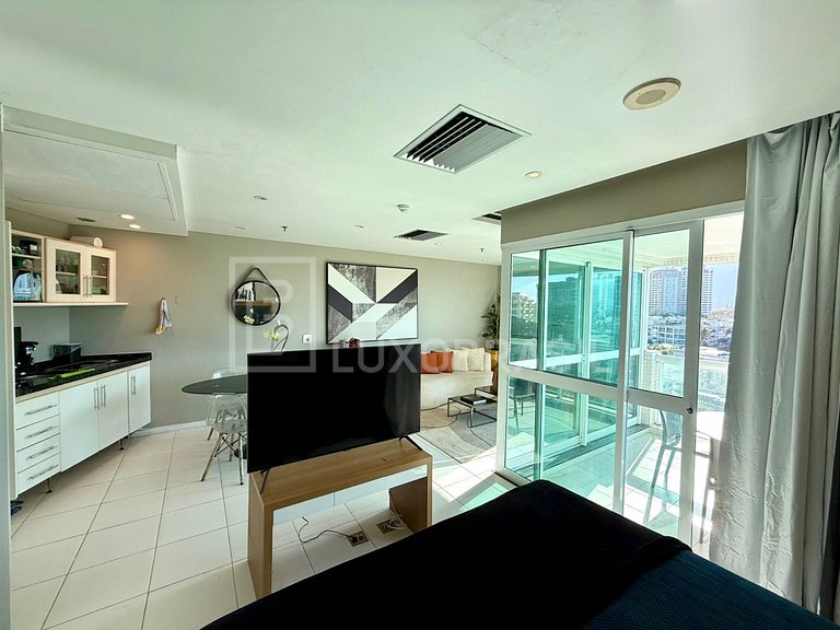 LB - RJ974 Flat 52 m² no Hotel Wyndham | Aluguel Fixo