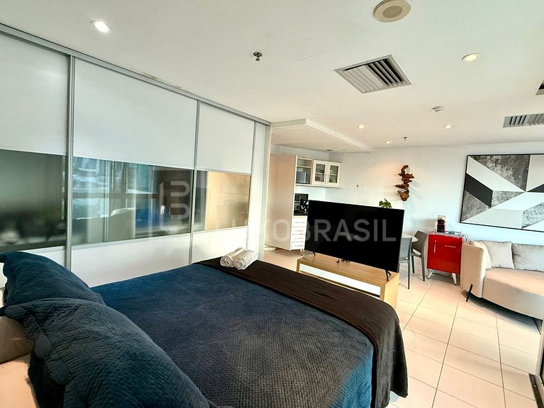 LB - RJ974 Flat 52 m² no Hotel Wyndham | Aluguel de Temporad