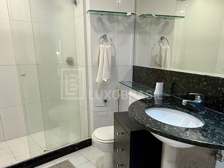 LB - RJ974 Flat 52 m² no Hotel Wyndham | Aluguel Fixo