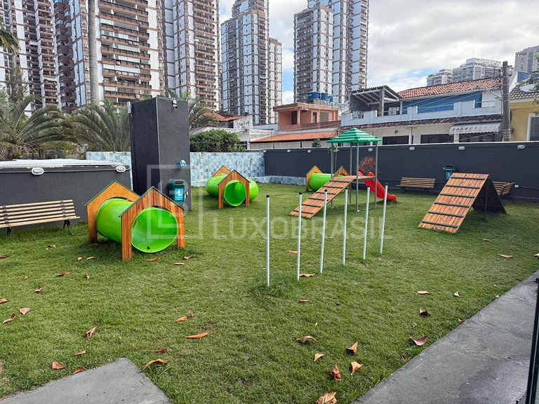 LB - RJ974 Flat 52 m² no Hotel Wyndham | Aluguel Fixo