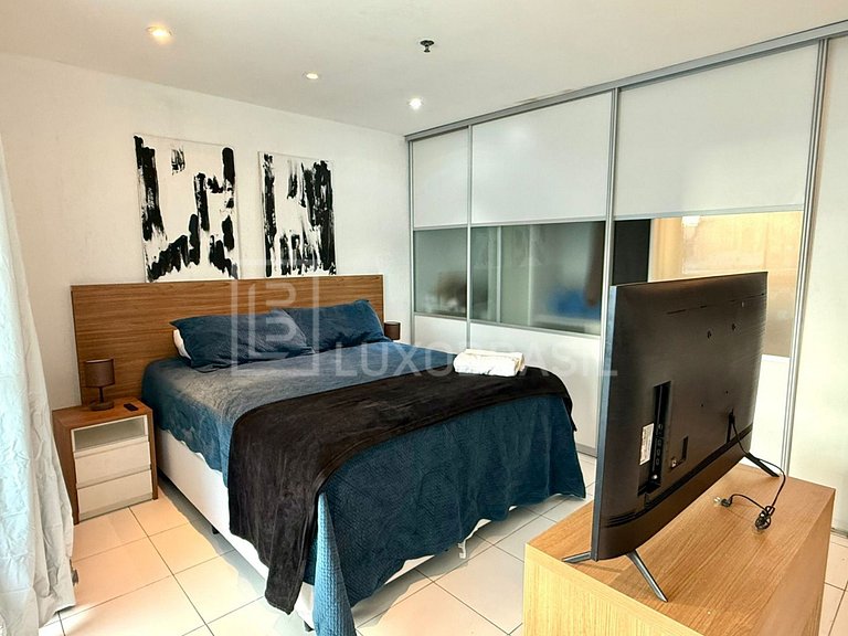 LB - RJ974 Flat 52 m² no Hotel Wyndham | Aluguel Fixo