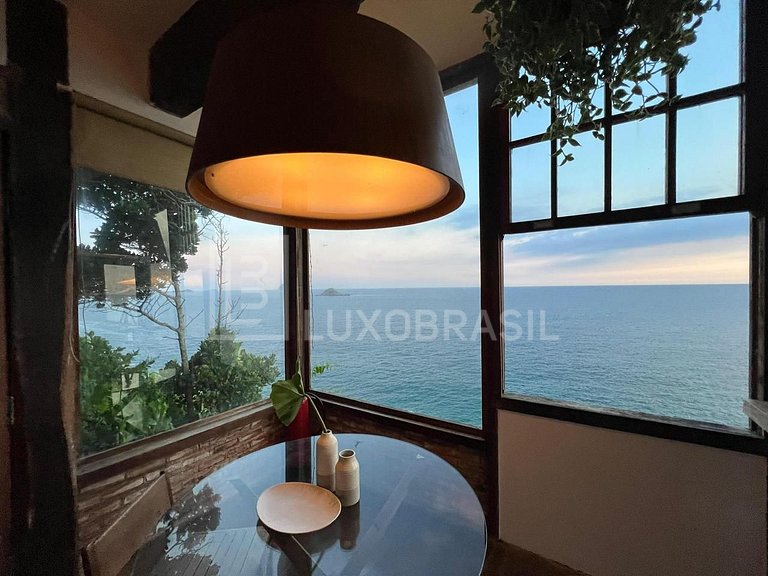LUXOBRASIL #RJ03 Mansion Cliff Joá 04 Suites Seasonal Rent