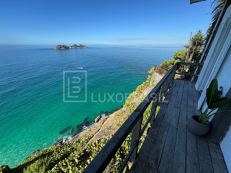 LUXOBRASIL #RJ03 Mansion Cliff Joá 04 Suites Seasonal Rent