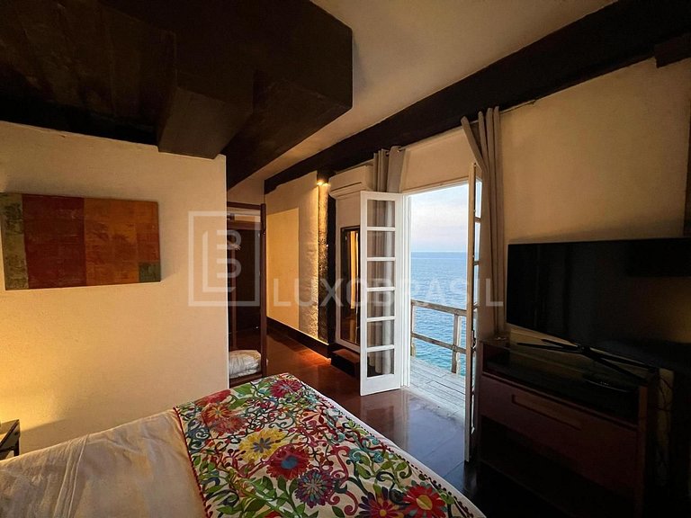 LUXOBRASIL #RJ03 Mansion Cliff Joá 04 Suites Seasonal Rent