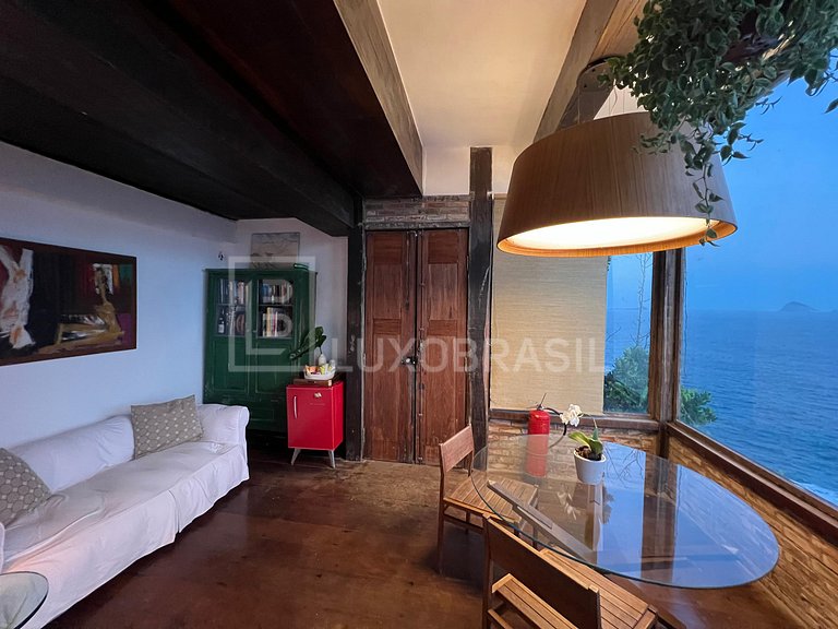 LUXOBRASIL #RJ03 Mansion Cliff Joá 04 Suites Seasonal Rent
