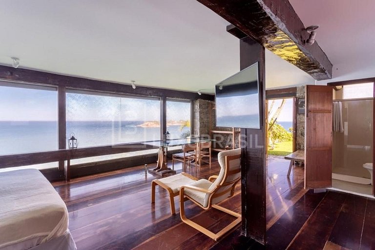 LUXOBRASIL #RJ03 Mansion Cliff Joá 04 Suites Seasonal Rent