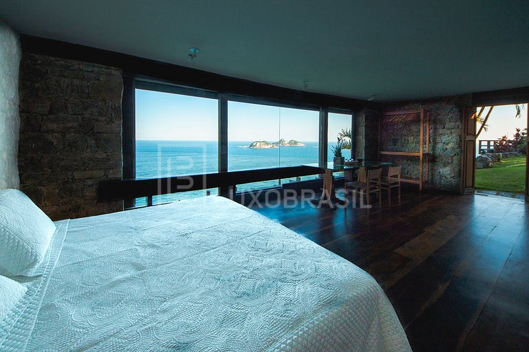 LUXOBRASIL #RJ03 Mansion Cliff Joá 04 Suites Seasonal Rent