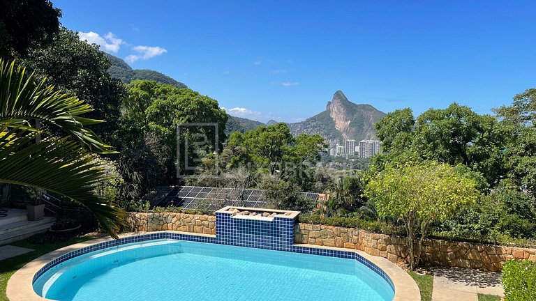 LUXOBRASIL #RJ712Mansão São Conrado 05 Rooms Ocean View Hous