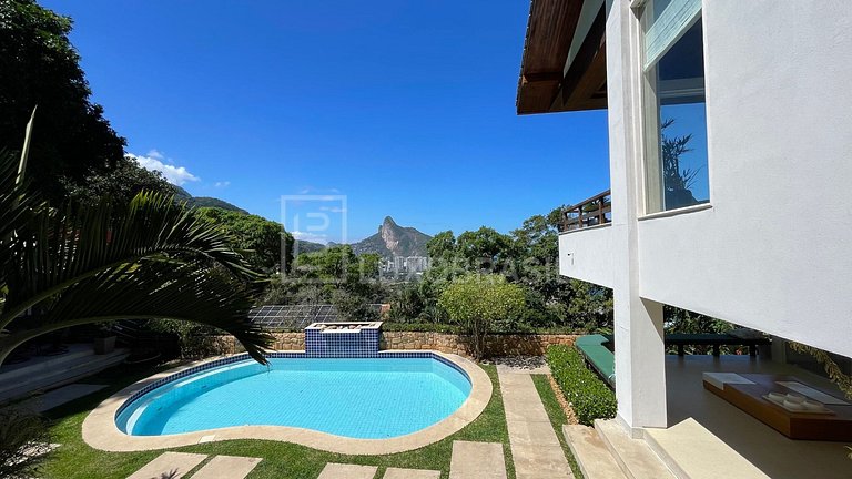 LUXOBRASIL #RJ712Mansão São Conrado 05 Rooms Ocean View Hous