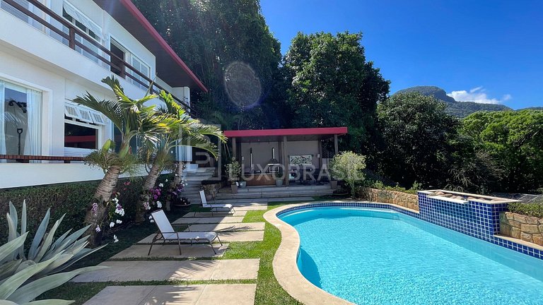 LUXOBRASIL #RJ712Mansão São Conrado 05 Rooms Ocean View Hous