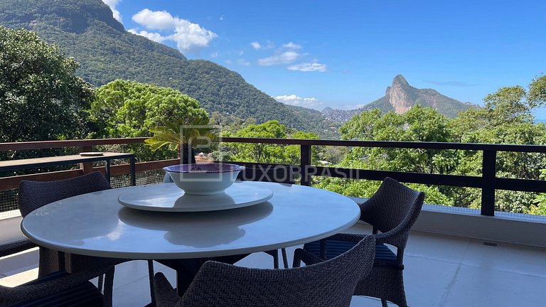 LUXOBRASIL #RJ712Mansão São Conrado 05 Rooms Ocean View Hous