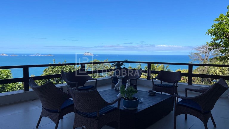 LUXOBRASIL #RJ712Mansão São Conrado 05 Rooms Ocean View Hous