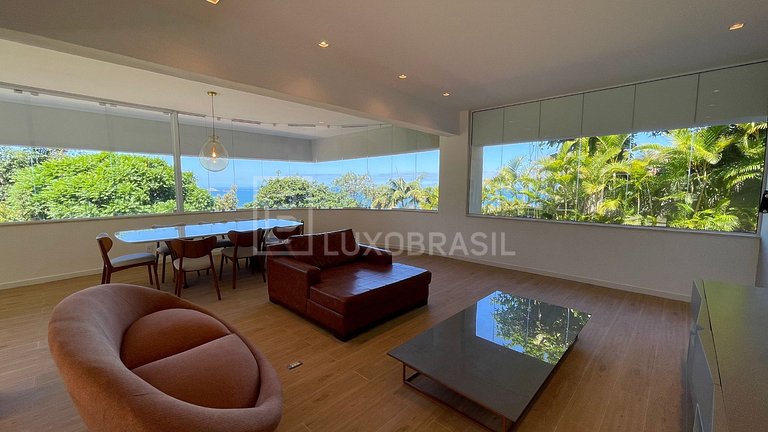LUXOBRASIL #RJ712Mansão São Conrado 05 Rooms Ocean View Hous