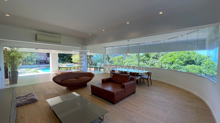 LUXOBRASIL #RJ712Mansão São Conrado 05 Rooms Ocean View Hous