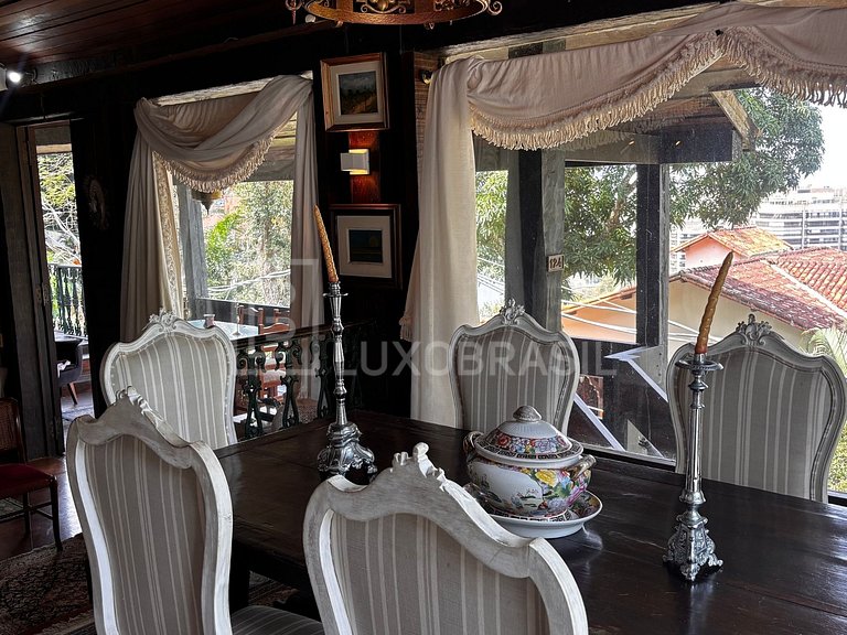 LB - RJ975 Casa Jardim Pedra Bonita – 06 Quartos, 600m² – Ve