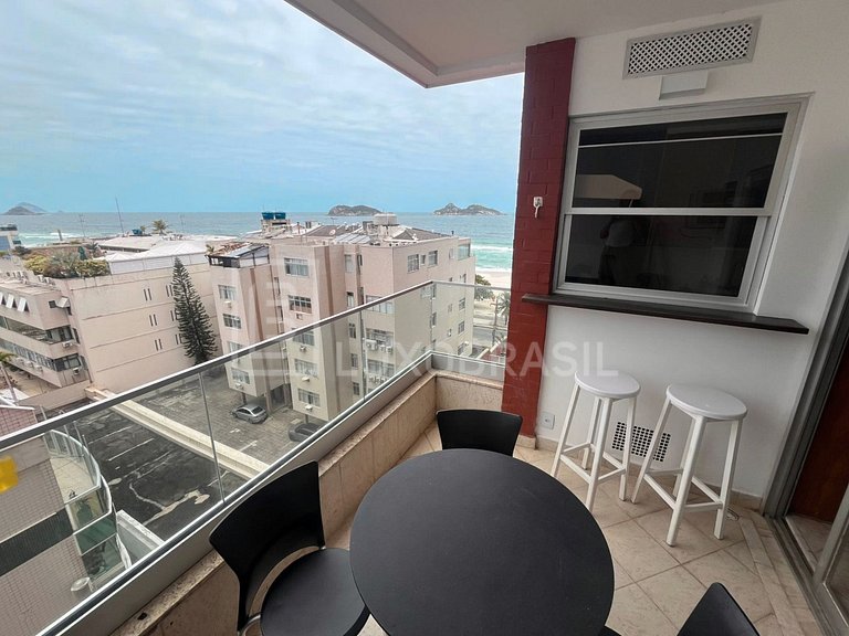 LB - RJ132 Flat Alto Padrão no Barra Beach – Aluguel por Tem