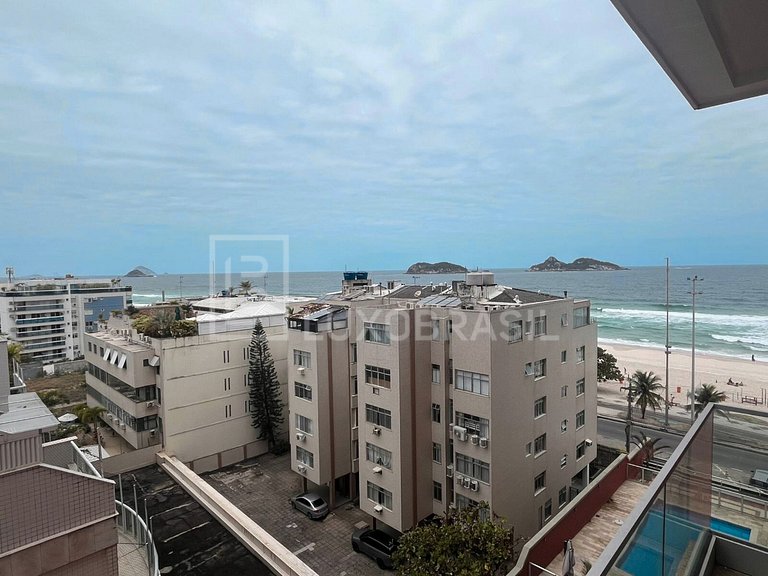 LB - RJ132 Flat Alto Padrão no Barra Beach – Aluguel por Tem