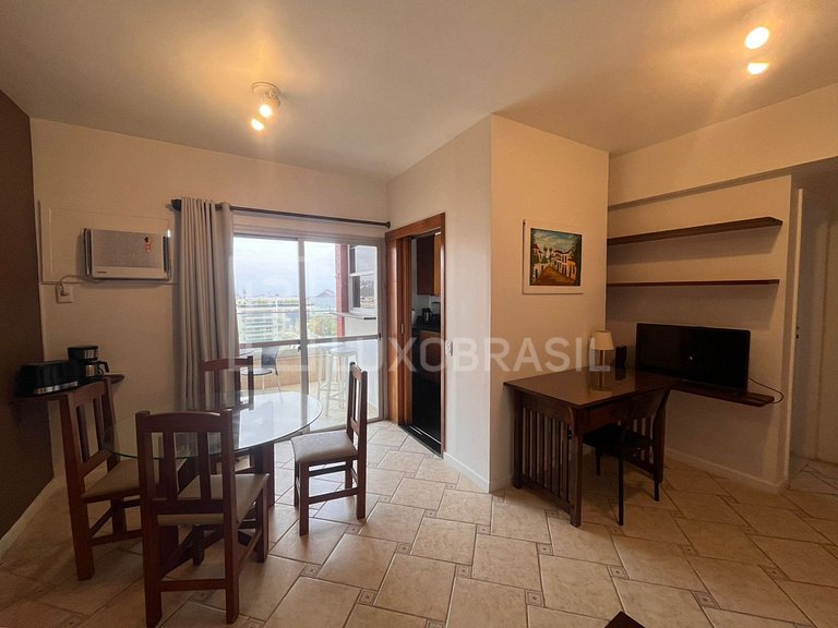 LB - RJ132 Flat Alto Padrão no Barra Beach – Aluguel por Tem