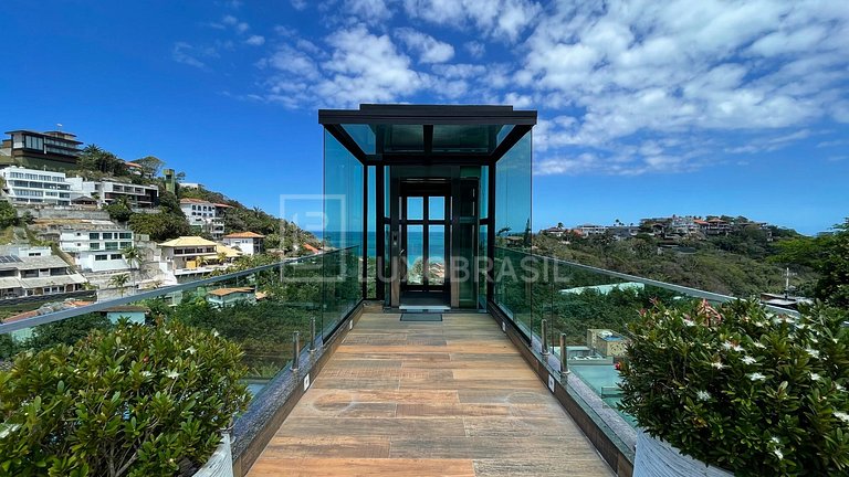 LB - RJ752 Mansão Le Joux 06 Quartos Joá Aluguel de Temporad