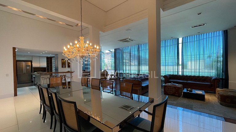 LB - RJ752 Mansão Le Joux 06 Quartos Joá Aluguel de Temporad