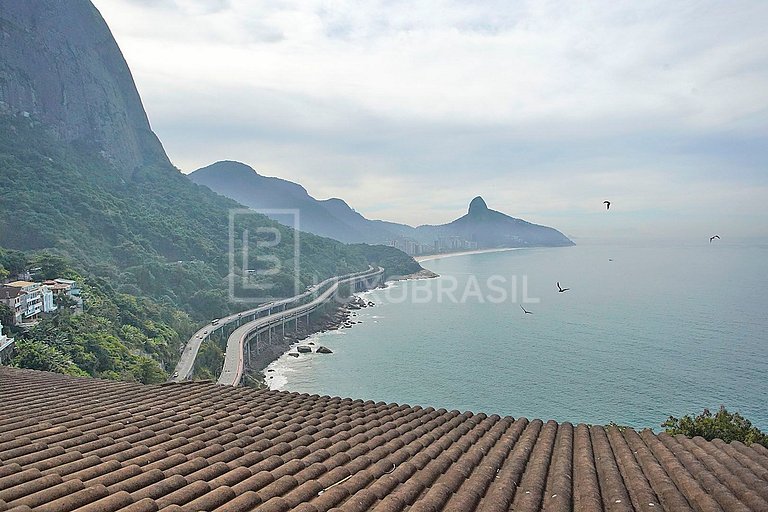 LB - RJ992 Mansão Exclusiva no Joá com Vista Panorâmica à Ve