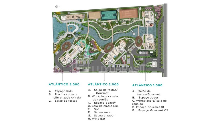 LB - RJ908 Atlântico Golf Units – Tower 1000 for Sale | Barr