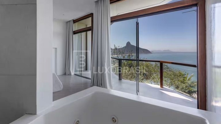 LUXOBRASIL #RJ739 Mansão do Joá 06 Suites Alquiler de Vacaci