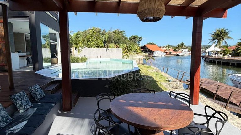 LUXOBRASIL #AR23 Canal House Porto Bracuhy Vacation Rentals