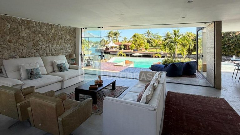 LUXOBRASIL #AR23 Canal House Porto Bracuhy Alquiler de vacac