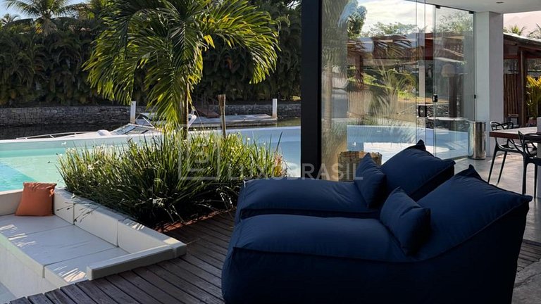 LUXOBRASIL #AR23 Canal House Porto Bracuhy Alquiler de vacac