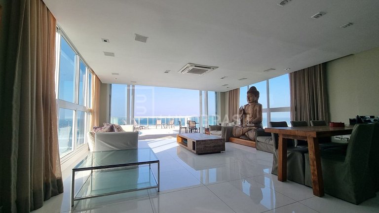 LB - RJ1003 Oceanfront Penthouse on Lúcio Costa Seasonal Ren