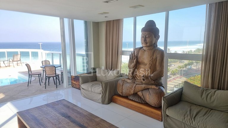 LB - RJ1003 Oceanfront Penthouse on Lúcio Costa Seasonal Ren