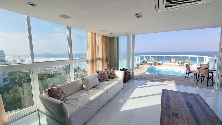 RJ1003 – Ático Frente al Mar en Av. Lúcio Costa en Venta