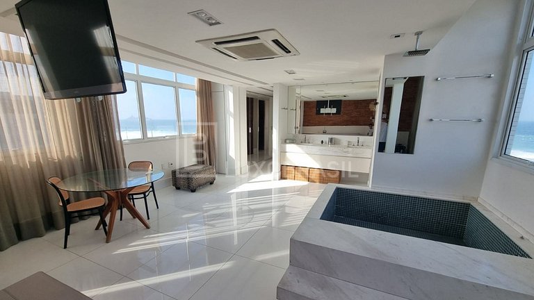 Cobertura Frontal Mar Barra da Tijuca – Aluguel Luxo