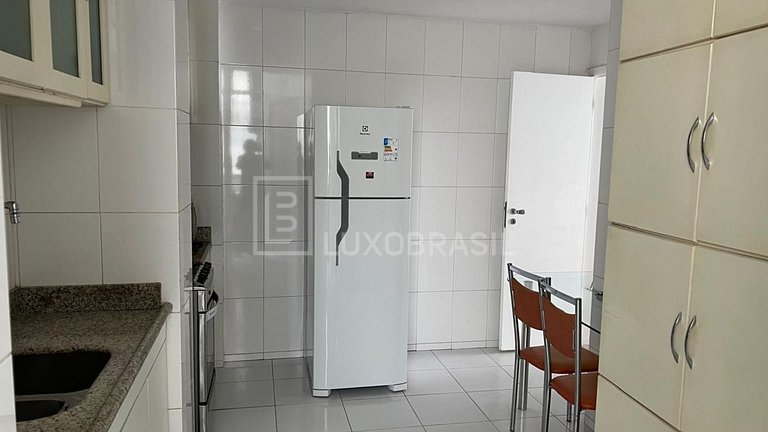 LB – RJ128 Seasonal Rental in Copacabana: Apartment with 4 S