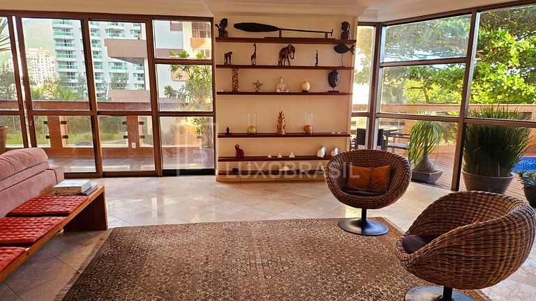 Dúplex 4 Quartos com Piscina Privativa na Barra da Tijuca