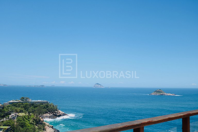 Casa de Luxo com Vista 360º na Joatinga | LUXOBRASIL