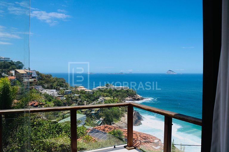 LUXOBRASIL #RJ80 – Modern House in Joá with Ocean View is th