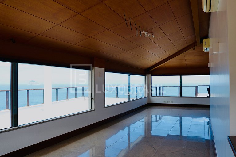 LUXOBRASIL #RJ80 – Modern House in Joá with Ocean View is th