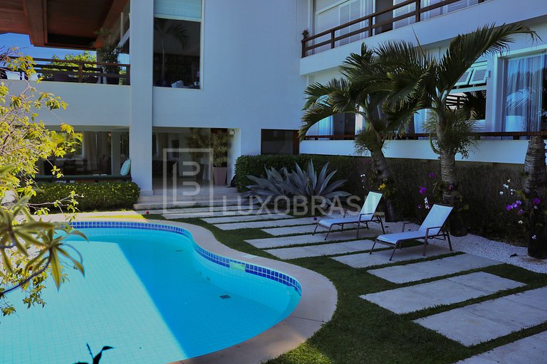 LB - RJ712 Mansión São Conrado 5 Habitaciones Alquiler de Te