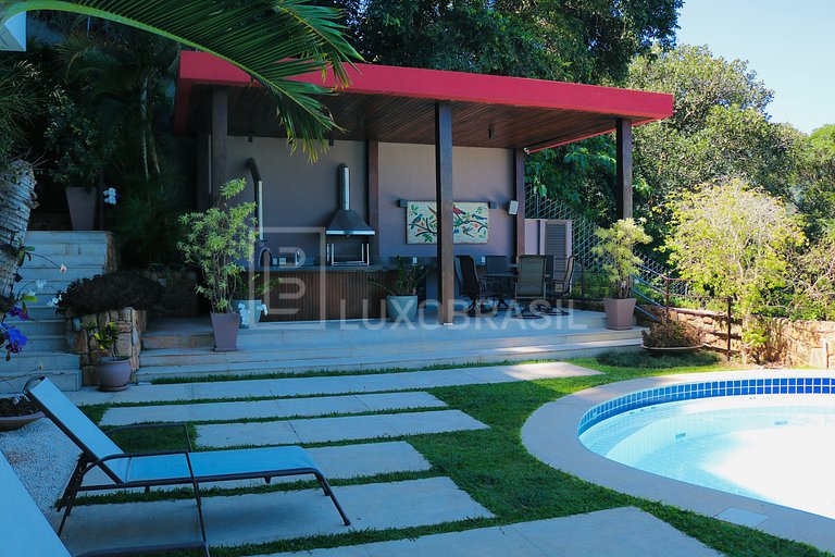 LB - RJ712 São Conrado Mansion 5-Bedroom House with Sea View