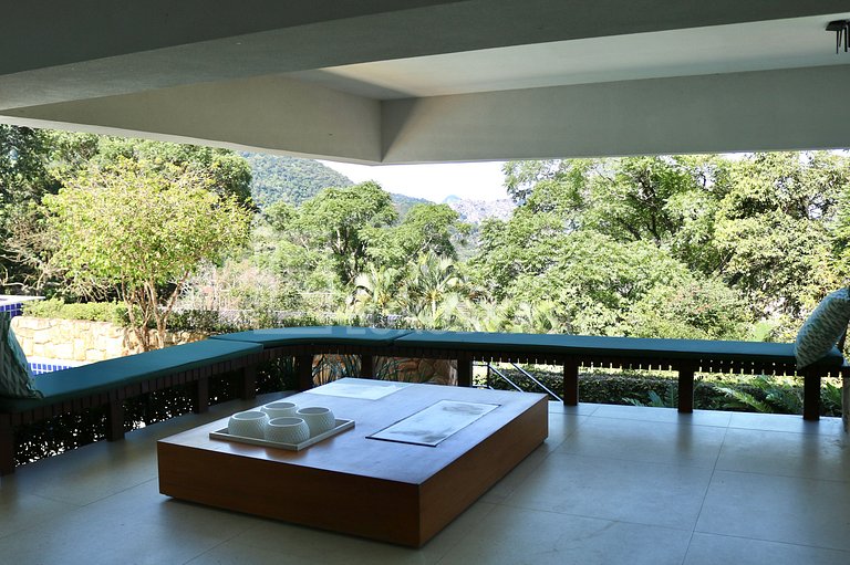 LB - RJ712 São Conrado Mansion 5-Bedroom House with Sea View