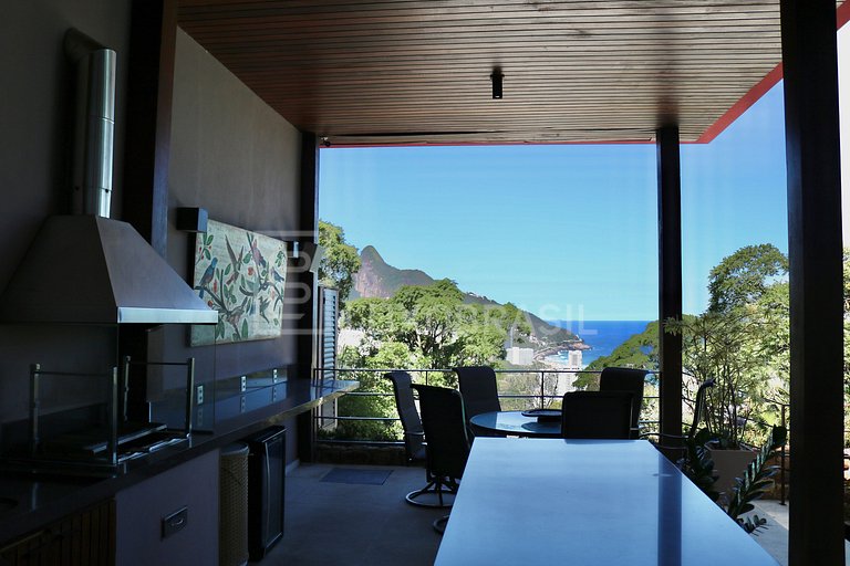 Mansão São Conrado 05 Quartos Vista Mar